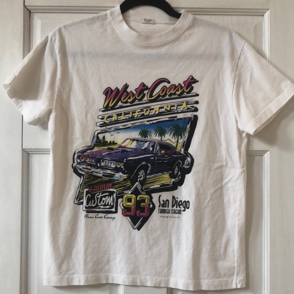 Brandy Melville John Galt graphic T shirt one size